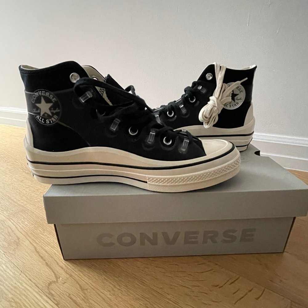 Kim Jones x Converse - Black High Tops